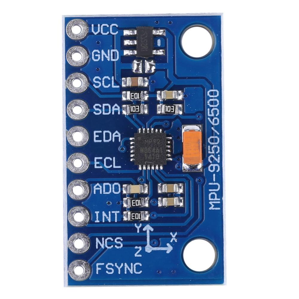 IIC/SPI MPU-9250 Sensor 16 Bit Gyroscope Accelerometer 9-Axis Sensor Compatible Devices