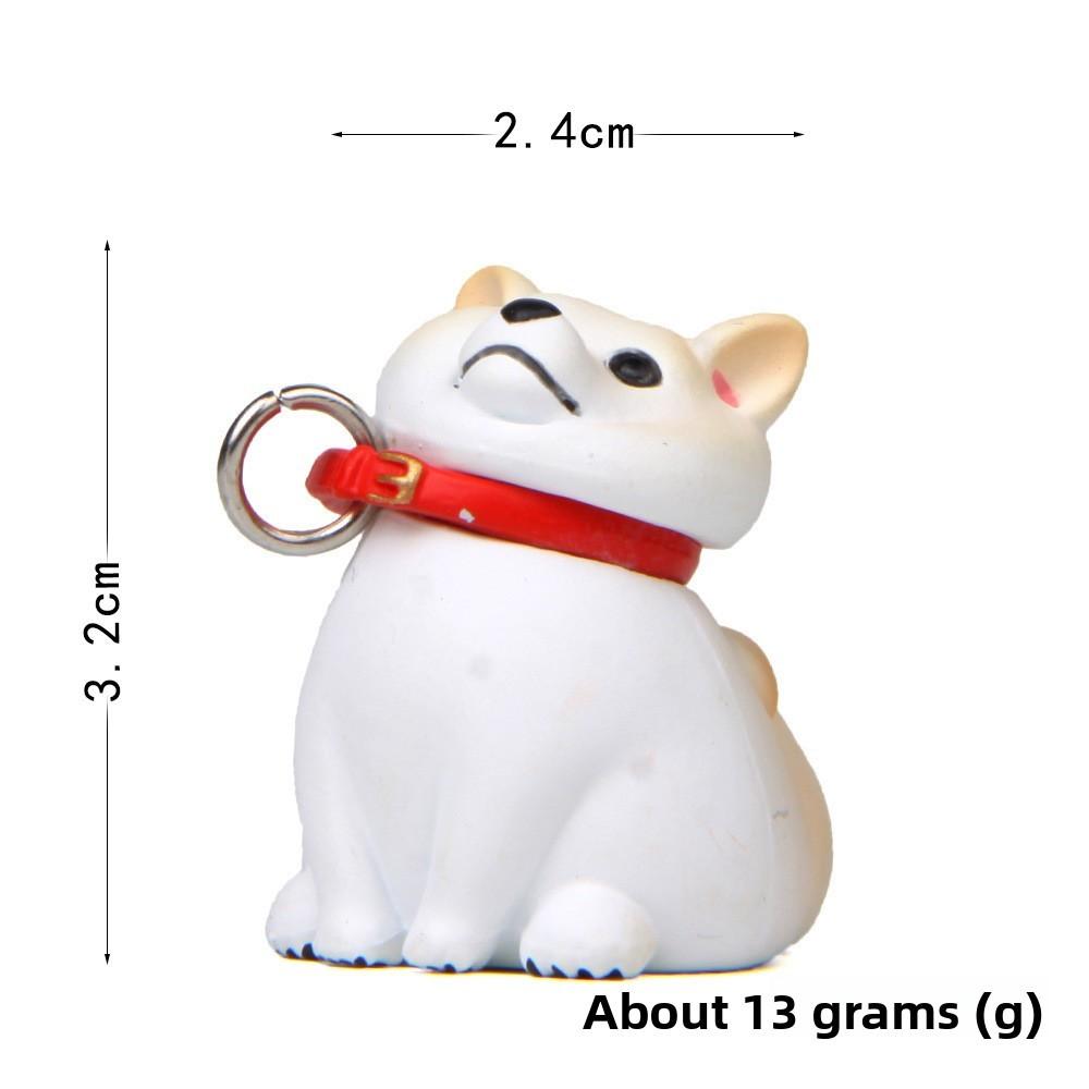 Cute Cartoon Lying Posture Shiba Inu Mini Doll Model