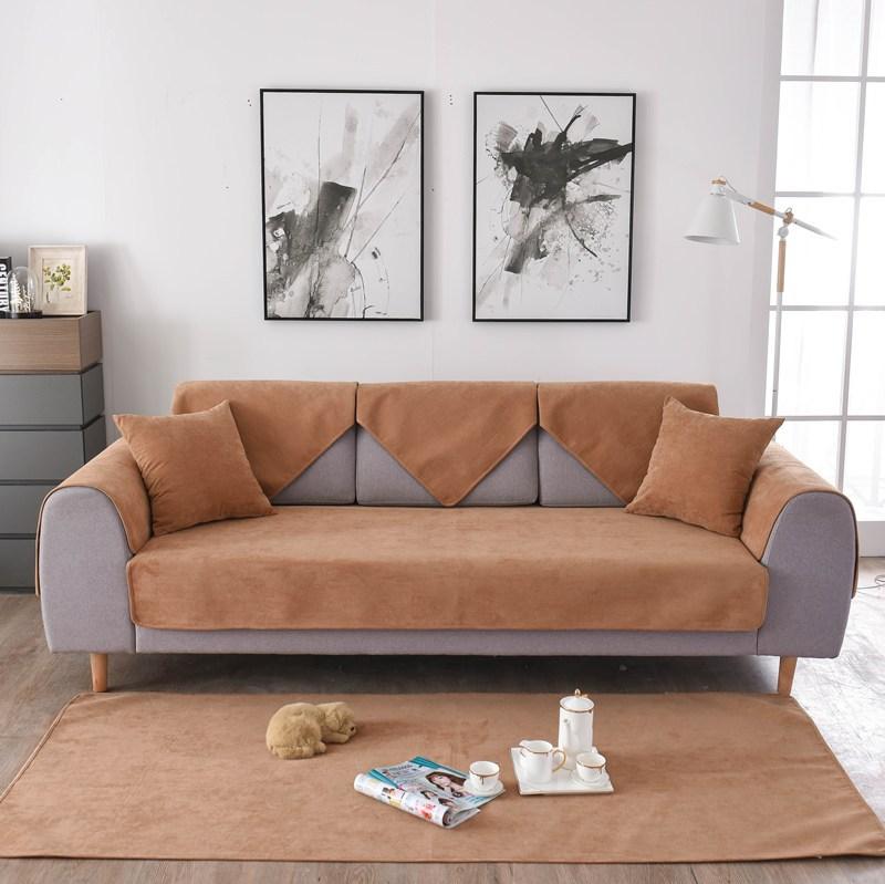 Универсальная водонепроницаемая и устойчивая к мочеиспусканию диванная подушка Four Seasons, простая тканевая нескользящая кожаная подушка с полным покрытием