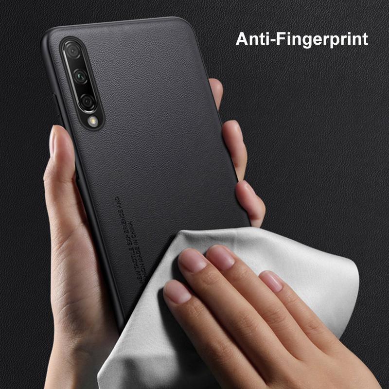 Роскошный чехол из искусственной кожи для Huawei P Smart Pro Y9S 2019, задняя крышка, матовый силиконовый защитный чехол для телефона Huawei Y8P P Smart S