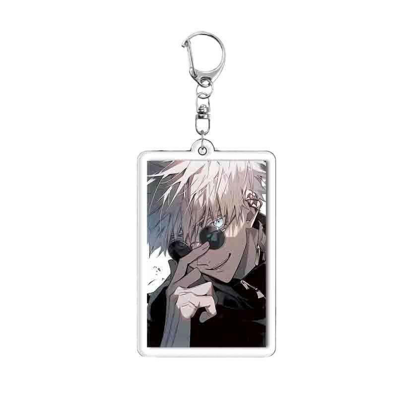 Новый Jujutsu Kaisen Годжо Сатору Итадори Юдзи Гэто Сугуру Мультяшный Креативный Акриловый Брелок Вторичный Анимационный Периферийный Подвеска