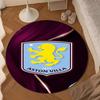 Aston Villa Crest Design Round mat, Anti-slip Circle Carpet Chair rug For livingroom,Bedroom, doormat home decor Gift Christmas Gifts