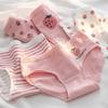 New 5Pcs/set Cotton Panties Strawberry Bear Cartoon Girls Briefs Sexy Women Underwear Lingeries Female Underpants