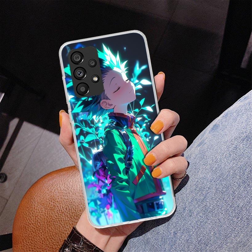 Huner X-Hunters Gon Phnoe Case for Samsung Galaxy A17 A37 A57 A16 A26 A36 A56 A15 A14 A13 A55 A54 A53 A35 A34 A33 A25 A24 A23 A5