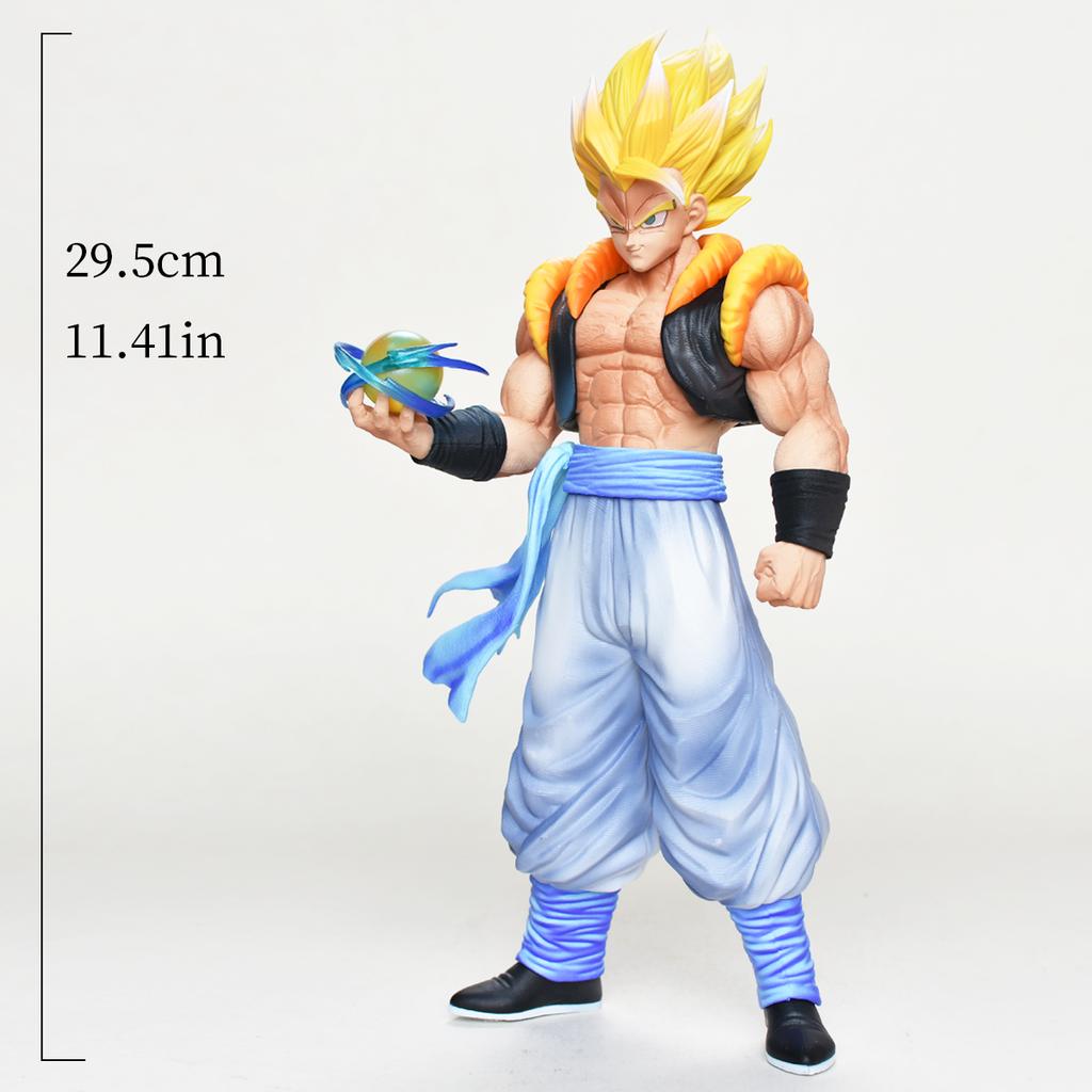 29.5cm/11.41in Anime Dragon Ball Z Figure Gogeta Anime Figures PVC Action Figures Collection Model Toys For Christmas Gifts