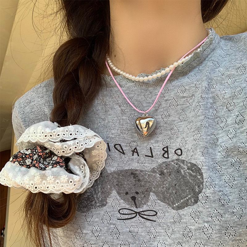 Minimalist Star Heart Long Necklace - Unique Cross-border Design for Women