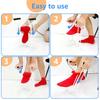 Помощник для надевания компрессионных носков большого размера. Простой в использовании. Помощь при надевании больших носков для пожилых мужчин/женщин