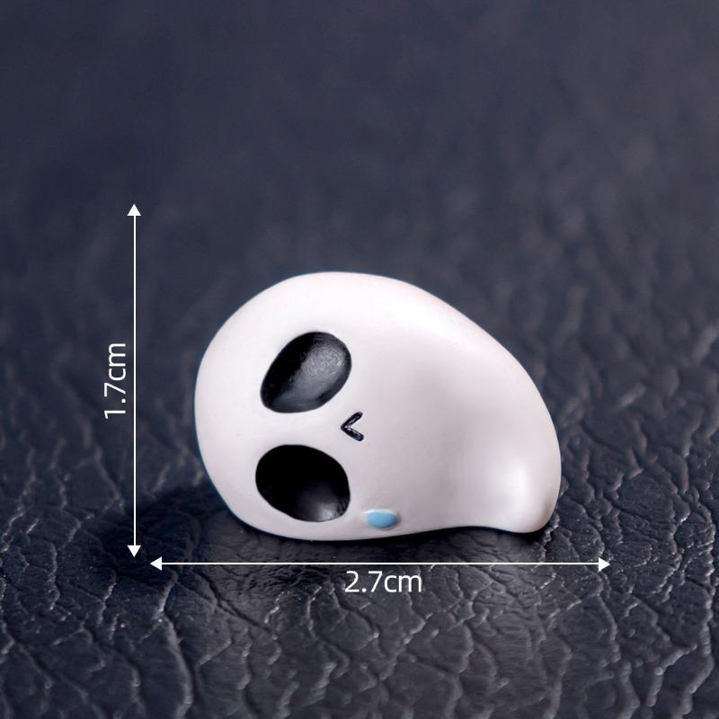 Halloween Ghost Pumpkin Figurine Micro-landscape Decorative Accessories Mini Ornaments