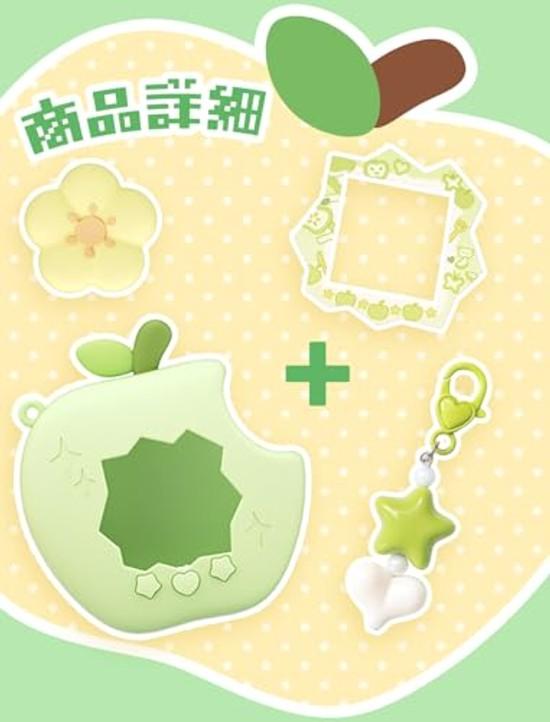 Чехол для Tamagotchi Paradise, совместимый с Apple, 3D, 4 штуки, защитный силиконовый чехол со сменной лицевой панелью и колпачком для циферблата, милый, амортизирующий, устойчивый к царапинам.