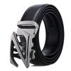 Mary Men's Leather Belt Casual Men's Comfort Click Belt Business Soft Cowhide Pant