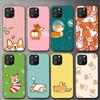 Чехол для телефона с милым мультяшным корги для Iphone 11 12 Mini 13 14 Pro Xs Max X 8 7 6s Plus 5 Se Xr Shell