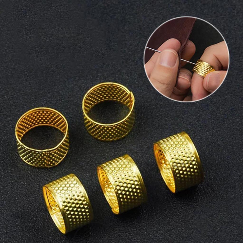 5 шт., защита для пальцев для шитья, квилтинга, вышивки, ремесла