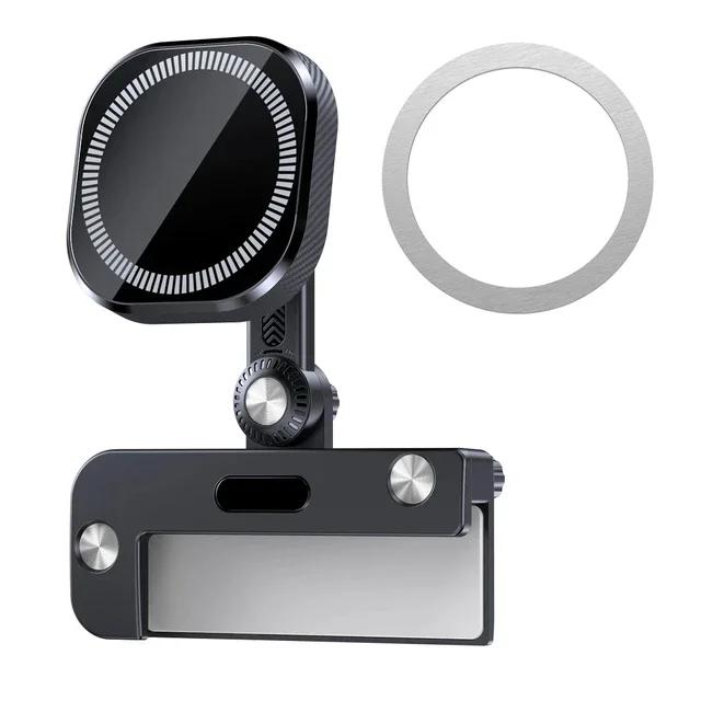 Автомобильный держатель для телефона для Tesla Крепление для телефона Магнитный для боковой части экрана автомобиля Крепление для мобильного телефона для iPhone MagSafe Xiaomi Worldmuma