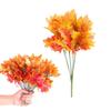 29cm Artificial Maple Leaves Branches Fake Fall Leaves Picks With Stems Plants Table Centerpiece Thanksgiving Artificial Flowers