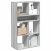 VidaXL Bookcase Sonoma Grey 66x31x112 Cm Engineered Wood, Storage Cabinet, Storage Shelf, Unit of 860306
