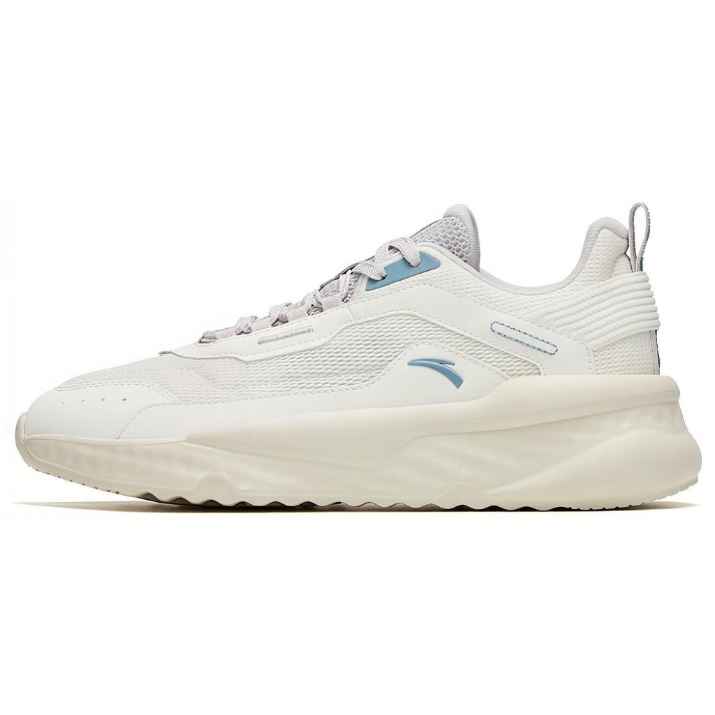 Anta Unruly Series Low Top Casual Shoes Mens White Grey 912328823-1