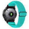 20mm Wave Pattern Nylon Strap for Garmin Fenix 8 43mm/Descent MK3/MK3i Quick Release Watch Band
