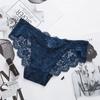 Underwear Women's Low Waist Knickers Sexy Hollow Lace Briefs Comfortable Breathable Lingerie Cotton Crotch Panties