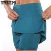 Women's Solid Color Shorts with Pockets Running Tennis Golf Gym Sports Workout Skirt Shorts Sports Casual Pants Tennis Skirt