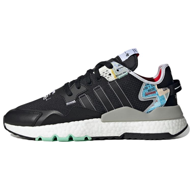 adidas Originals Nite Jogger 'Черный' (унисекс) Повседневная обувь GW4228