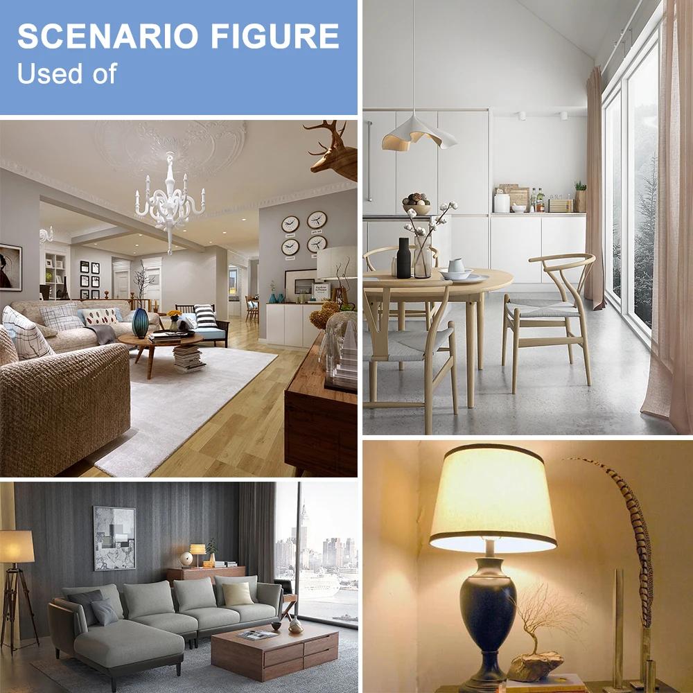 Лампочка LED E27 Лампа Лампада 3 Вт 5 Вт 7 Вт 9 Вт 18 Вт Точечная лампочка Светодиодные лампочки для наружного освещения Прожектор Домашние украшения