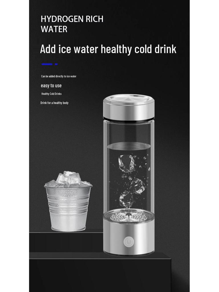 Hydrogen-Rich Water Generator with Patent Design - Electrolysis Cup