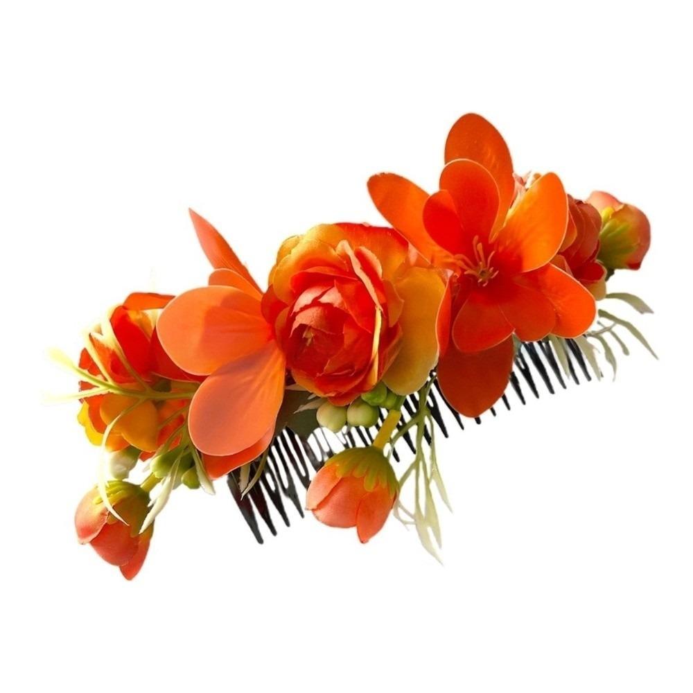 Bohemian Thailand Flower Hairpin Sweet Wedding Bride Accessories Thai Hair Accessories Girls