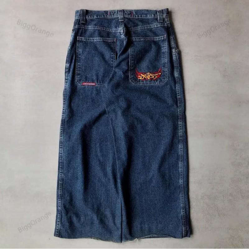Mens Straight Fit Vintage Washed Denim Jeans High Waist Casual Streetwear Slim Stretch Cotton Pants