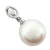 Pendant Top Silver Women Pearl Used