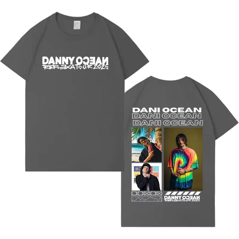 26 Spring summer Rapper Danny Ocean Album Tour Graphic Tshirt Mens Harajuku ONeck Casual Clothes Classic Short Sleeves Unisex