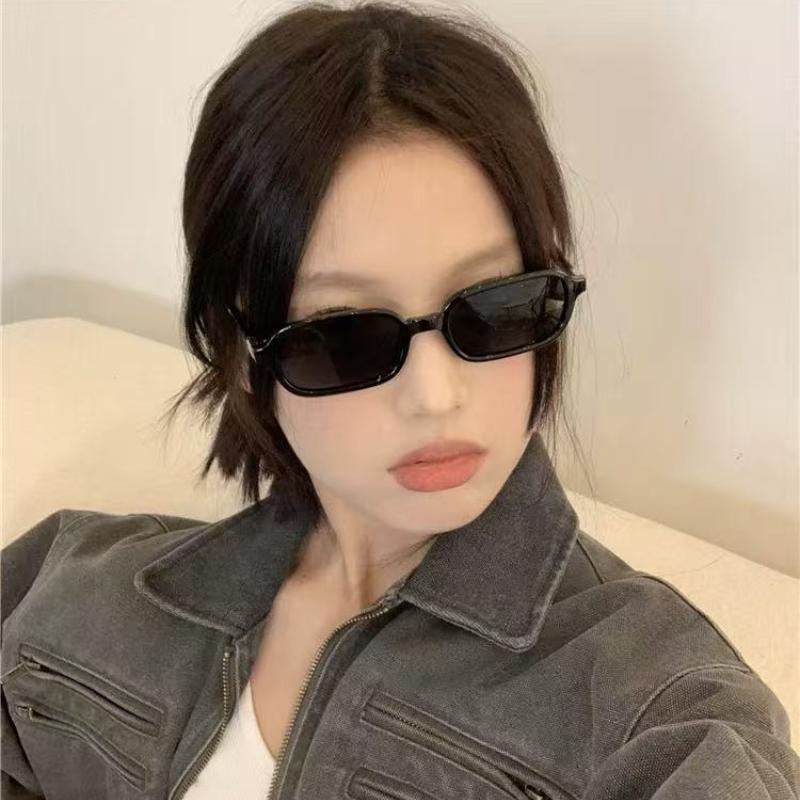 Sexy Small Rectangle Sunglasses Women Vintage Brand Designer Leopard Sun Glasses Men Shades Female Eyewear UV400