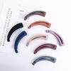 Curly Long Straight Short Hair Ponytail Holder Hair Accessories Matte Banana Clip Vertical Clip