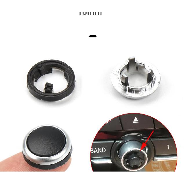 Car Interior Icon-Free Radio Knob for BMW 5/6/7 Series F02 F06 F07 F18 X5 F15 X6 F16 Auto Audio Control Button OE 63139328426-1