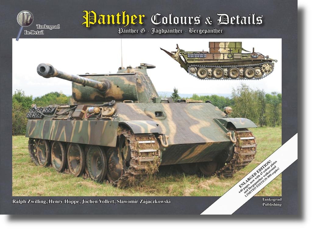 Tankograd Panther G Panter Цвет Детали Фото Коллекция Модель Материал Книга Тип/Jagdpanther/Berge PANTHER_C&D