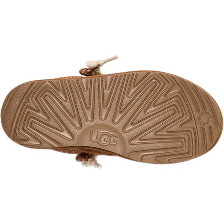 UGG Lo Lowmel Kids Chestnut Детские кроссовки коричневые 1166490K-CHE
