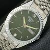 ЯПОНИЯ ВИНТАЖНЫЕ ВОССТАНОВЛЕННЫЕ SEIKO 5 АВТОМАТИЧЕСКИЕ 6309A МУЖСКИЕ ЗЕЛЕНЫЕ ЧАСЫ a701717-5 R206c-a701717
