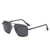 New Small Frame Square Sunglasses Men'S Polarized Metal Fashion Sun Glasses Men'S Outdoor Driving Eyewear Uv400