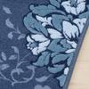 Senko DECORMUSEE Precious Toilet Mat, Approx. 60 x 60 cm, Navy Blue, Elegant, 30273