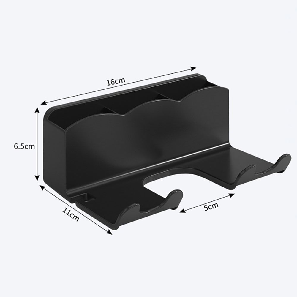 Настенный держатель для фена, пластиковый кронштейн для сортировки, высококачественная стойка для хранения