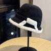 Korean Style Color Matching Autumn and Winter New Hats for Women Fashionable Mom Fisherman Hats Winter Versatile Basin Hats Trendy Warm Bucket Hats