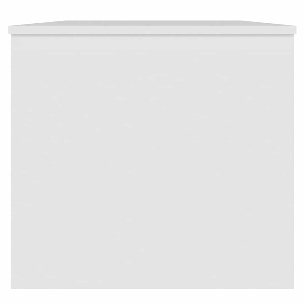 Coffee Table White 102 x 50.5 x 46.5 cm Engineered Wood