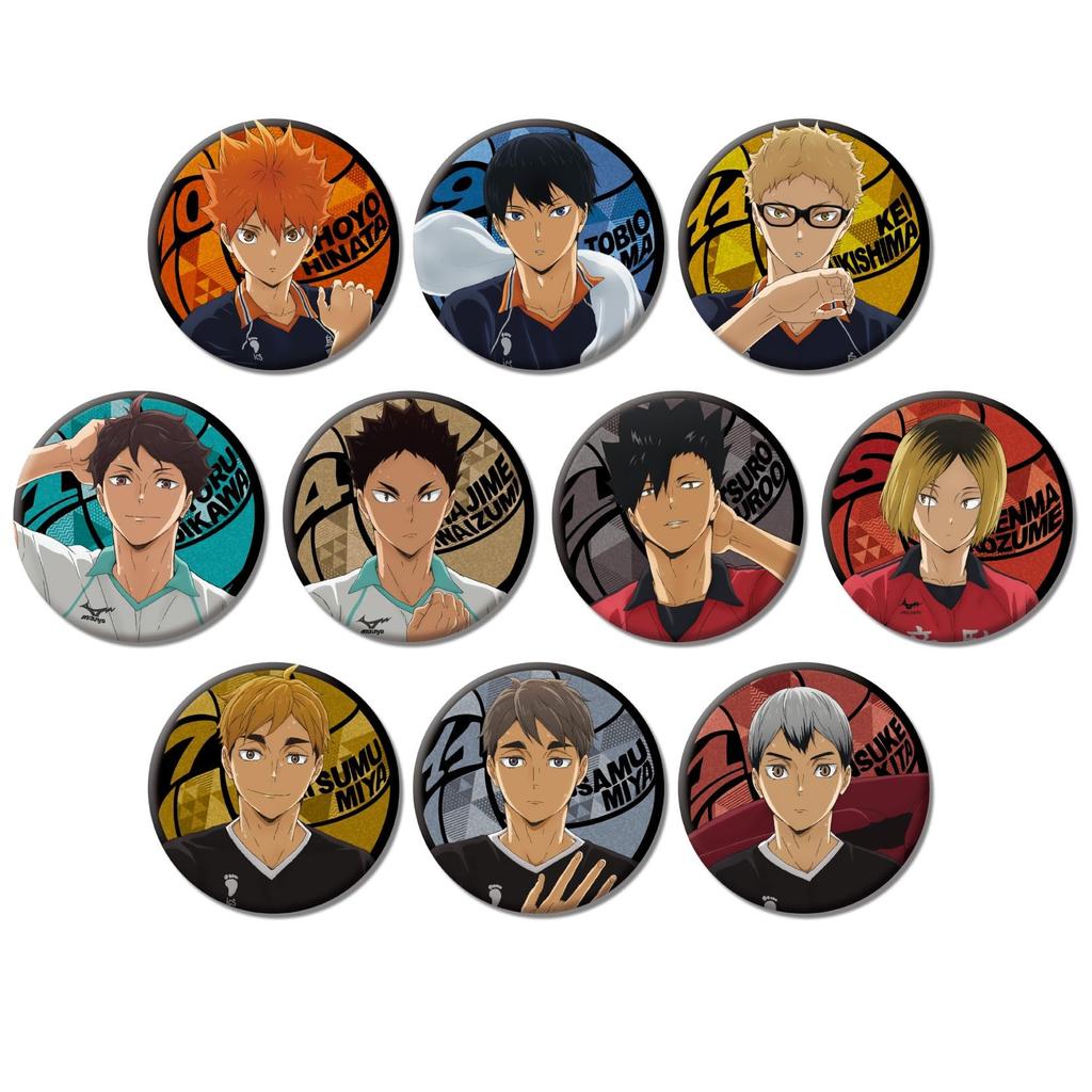 Anime Lame Kirakan Badge Collection 10 Pieces BOX “Haikyu! ! ”