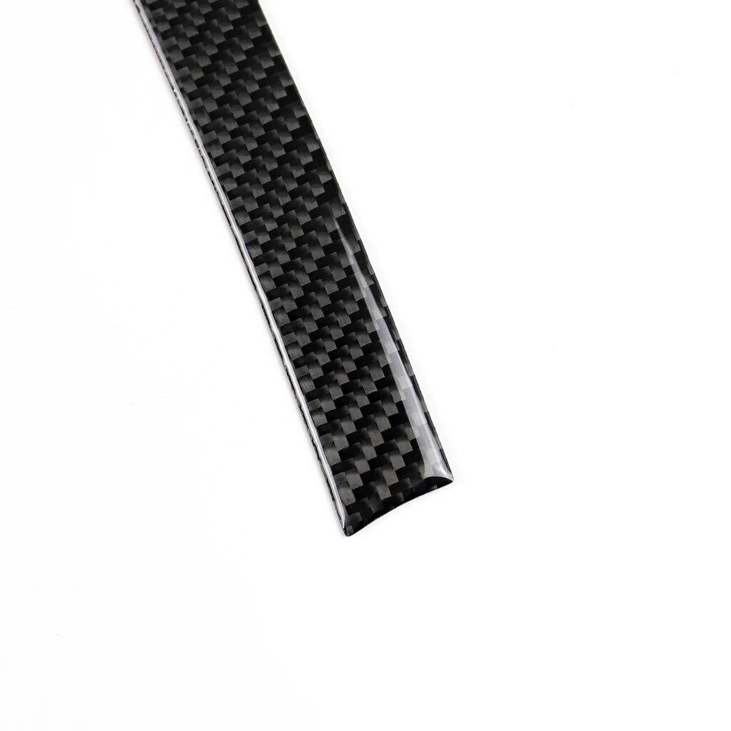 2 шт., защитная полоса для зеркала заднего вида из углеродного волокна, наклейки для предотвращения столкновений, автозапчасти для BMW F30 GT4 X1 X5 X6 1 3 4 Series