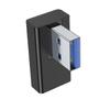 USB 3.0 папа-мама 90 градусов прямоугольный удлинитель адаптер USB восходящий разъем синхронизации данных для ноутбука ПК USB вентилятор