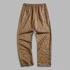 Men's Leopard Print Straight Loose Casual Printed Work Pants Trousers