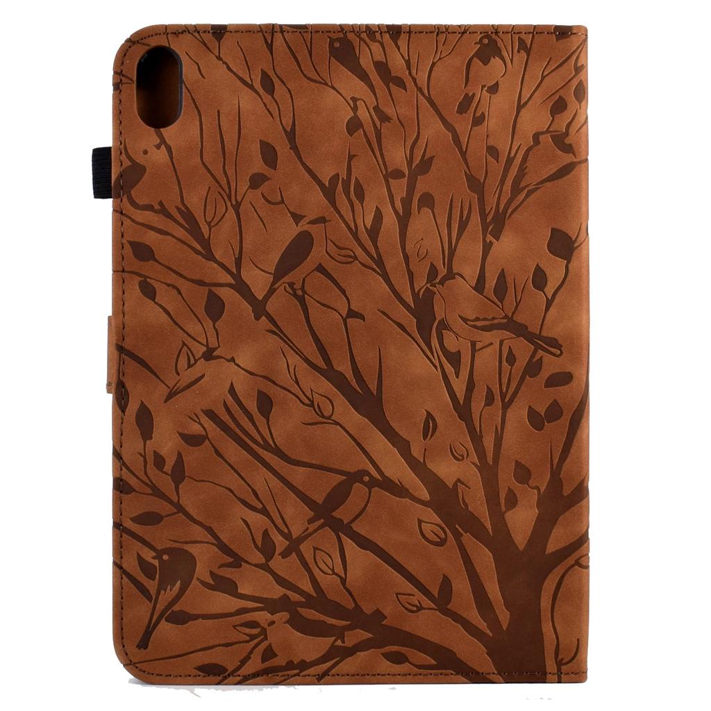 Тисненый кожаный чехол-кошелек с деревом для iPad 10”2 Case 9th 10.9 10th Air3 Pro 10.5 9.7 5th 6th Mini 6 Air2 Чехол с отделениями для карт Fundas