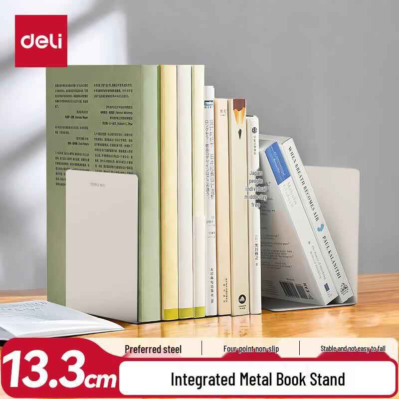 Deli 5-Inch Desktop Bookends (2-Pack)