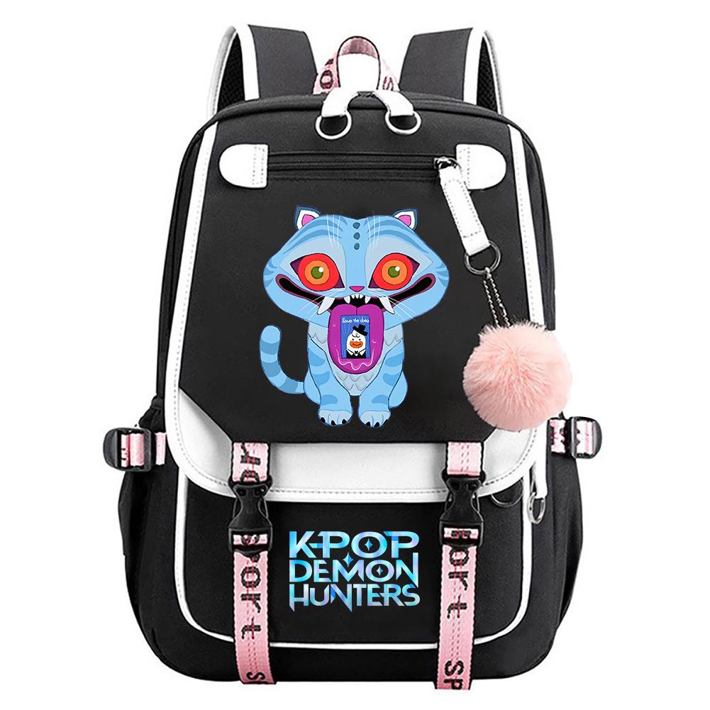 School Backpack For Students Kpop Demon Hunters Daily Bagpack 2025 Hot Movie Print Backpacks For Girl Outdoor Sport School Bag