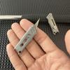Мини-нож для хозяйственных нужд Нержавеющая сталь Брелок EDC Подвеска Карманный нож Для ручной клади Распаковка Экспресс-посылка Инструмент Открывалка для бутылок