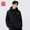 MINISO Men's Heavyweight Half-Zip Hooded Sweatshirt